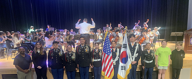 Humphreys Middle School Honors Memorial Day with a Special Program